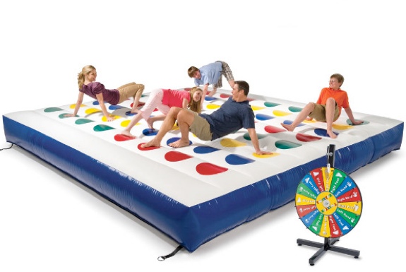 The Giant, Outdoor, Inflatable Twister Board